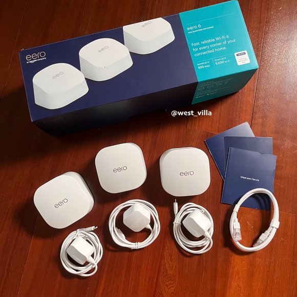 Eero 6 dual-band mesh Wi-Fi 6 system with built-in Zigbee smart home hub - Picture 6 of 7